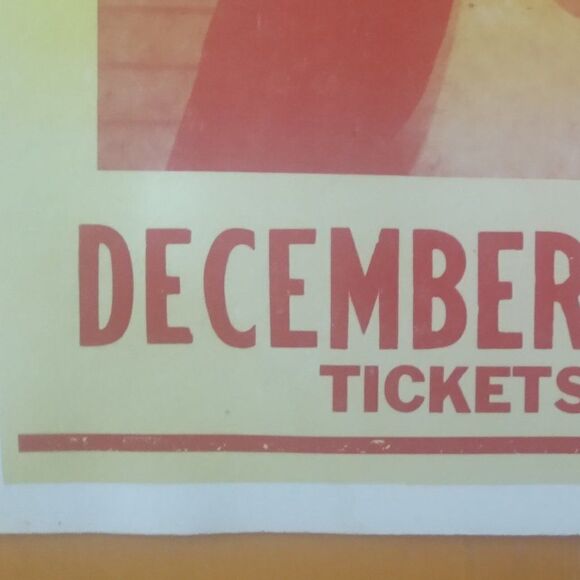 Vintage Bruce Springsteen Live Nassau Coliseum 1980 Poster Cardboard - Picture 6 of 7